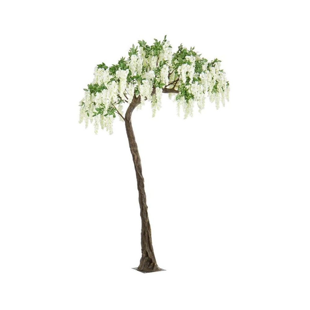 ALBERO GLICINE BIANCO H320